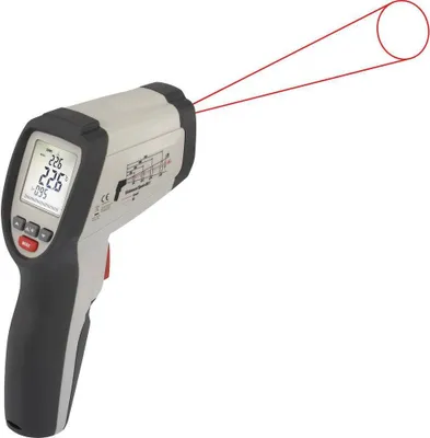 Produktbild von VOLTCRAFT IR 800-20C Infrarot-Thermometer Optik 20:1 -40 - +800 °C Pyrometer