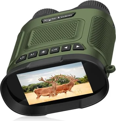 Produktbild von INF Tragbares Infrarot HD Nachtsicht Fernglas mit 8x Zoom für Outdoor Grün