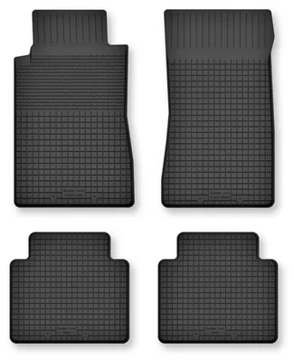 Produktbild von Gummifußmatten 4er Set universell für: Mercedes E W210 Limousine, Kombi (1995-2003)