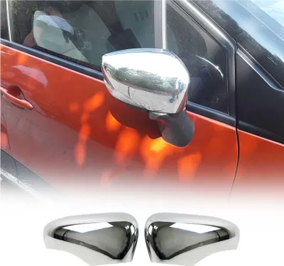 Image de Coque de rétroviseur pour Renault Captur 2020-2025 en chrome ABS