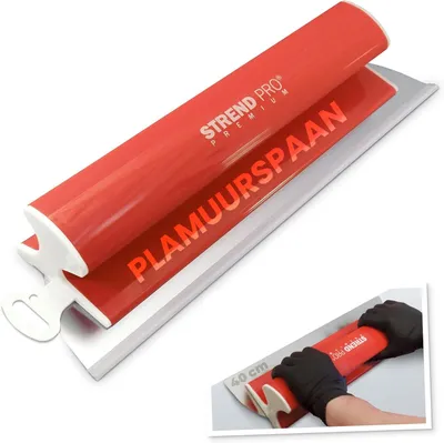 Vlakspaan 40 cm mit Z-Griff, Edelstahlklinge 0,3 mm