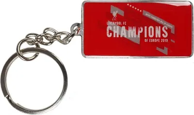 Produktbild von Liverpool FC - "Champions Of Europe" Schlüsselanhänger TA4171 (Einheitsgröße) (Rot)