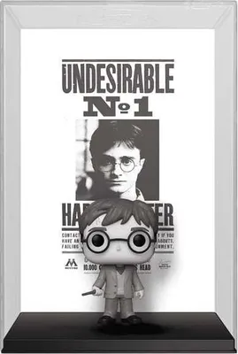 Immagine prodotto di Harry Potter POP! Copertina del fumetto in vinile Harry Wanted Poster 9 cm