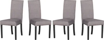 Produktbild von Esszimmerstuhl - Set  4x Roma 2, schwarz, zetta 302