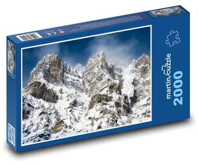 Zdjęcie produktu dla Puzzle 2000 Lawina w Alpach - martinpuzzle