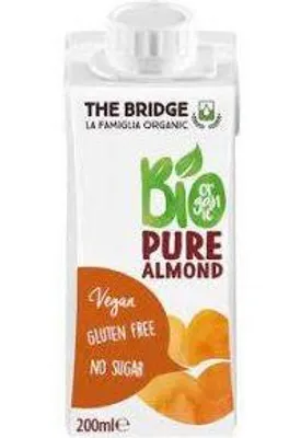 NAPÓJ MIGDAŁOWY 6 % BEZ CUKRU BEZGLUTENOWY BIO 200 ml - THE BRIDGE