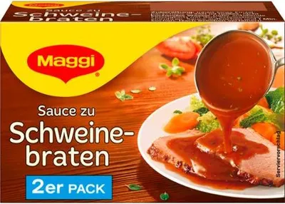 Produktbild von Maggi Delikatess Sauce zu Schweinebraten 2er Pack (2 x 0,25l Packung)