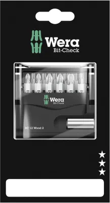 Produktbild von Wera Bit-Check 12 Wood 2