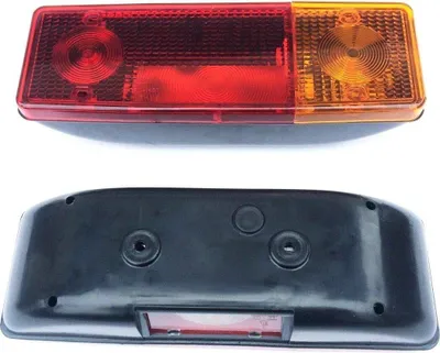 Produktbild von 2x Heckleuchte Anhänger Traktor LKW Rückleuchte 285x100x60 Rücklicht 12V 24V SET