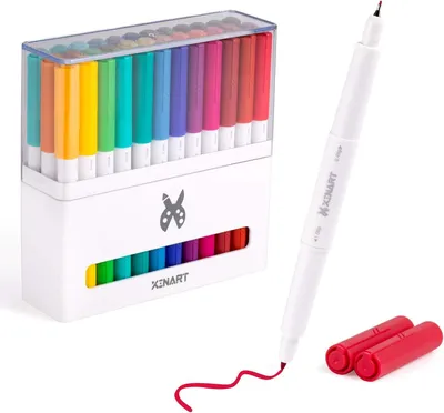 Productafbeelding van Dual tip stiften voor cricut maker - Set van 36 - Explore air 2 - Dual tip markeerstiften - Set met 33 kleuren