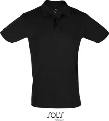 Produktbild von SOLs 11346 | MenŽs Polo Shirt Perfect - Farbe: Black - Größe: 4XL