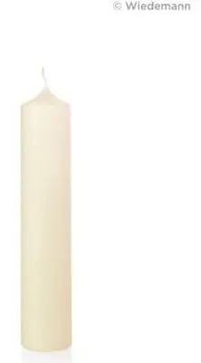 Produktbild von INNA-GLAS Church Candle NADEGE, elfenbein-farben, 60cm, Ø8cm, 256h -  Germany - Altarkerze aus Ceresin