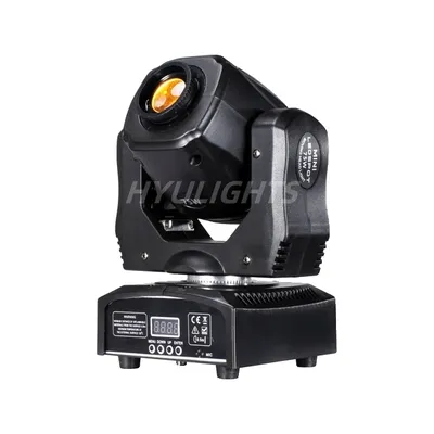 Obrázok produktu pre Mini LED pohyblivé bodové svetlo, 75 W, ovládanie DMX
