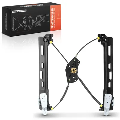 Produktbild von Elektrischer Fensterheber hinten links für VW Sharan 7N1 7N2 - Ohne Elektromotor - Für Linkslenker - OEM 7N0839462/7N0839461
