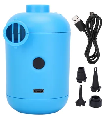 Image de Pompe à air électrique USB HT-426, gonfleur universel 5 V CC pour bateaux pneumatiques et canapés-lits gonflables