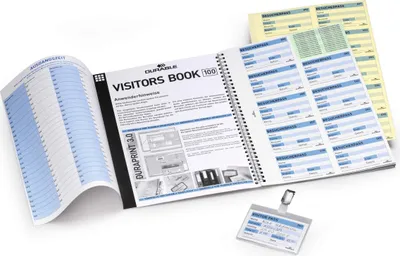 Productafbeelding van DURABLE Navulset voor bezoekersboek VISITORS BOOK 100 DE, 146461, 0