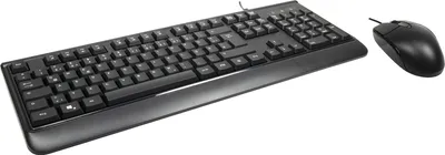 Produktbild von INTER-TECH Tastatur- und Mausset AC KB-101DE
