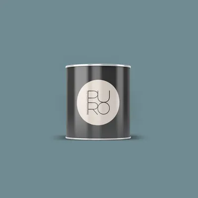 Produktbild von Wandfarbe Blau | PURO Harbor Petrol | Innendispersion Hohe Farbintensität | 5 Liter