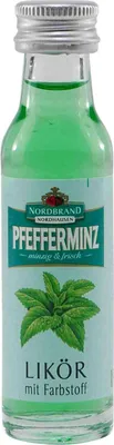 Produktbild von Nordbrand Pfefferminz Likör (24 x 0,02L)