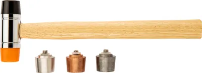 Produktbild von Ausbeulhammer mit austauschbarem Aufsatz (Ø 28 mm) 250 g