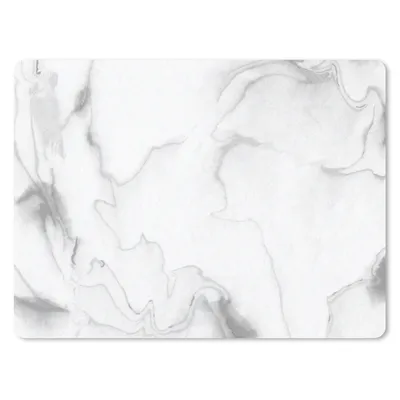 Produktbild von MuchoWow® Mauspad Mousepad Marmor - Grau - Weiß - Abstrakt - Marmoroptik 40x30 cm - Mousepads - Maus Mat - Pad - Mausunterlage - Anti Rutsch