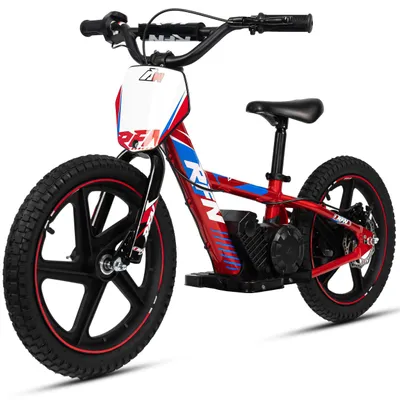 Produktbild von Elektro-Kindermotorrad DNA 16 250W 16 Zoll Electric Laufrad für Kinder 4-8 Jahre Belastbarkeit 60 kg, 3 Fahrstufen, Bis 19 km/h, Offroad-Reifen