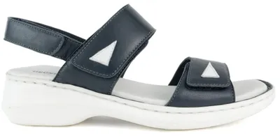Zdjęcie produktu dla Grüner Schuhe Munich, damskie, klasyczne sandały, kolor: granatowy (MODISHNAVY), rozmiar: 41