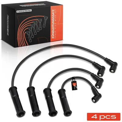 Immagine prodotto di Kit cavi candela - 4 cavi candela - Per motore a benzina - OEM 0986357256 8200943801