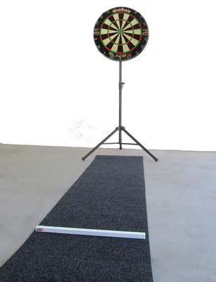 Produktbild von Winmau Blade 6 Steel Dartboard Komplett-Set Dart Board Dartmatte Oche Ständer