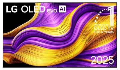 Produktbild von LG OLED65G58LW, 165,1 cm (65"), 3840 x 2160 Pixel, OLED, Smart-TV, WLAN, Schwarz
