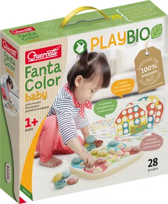 Zdjęcie produktu dla PLAYBIO Fanta Color baby układanka edukacyjna 84405 QUERCETTI