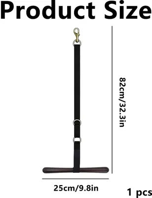Imagen del producto de Soporte ajustable para sillas de montar, para montaje en pared, que ahorra espacio, ideal para caballos