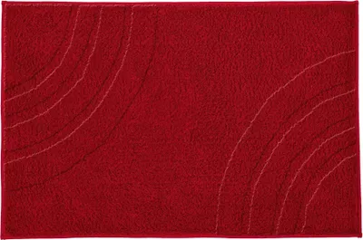 Produktbild von Kleine Wolke Badteppich SATURN Granat 80 x 140 cm