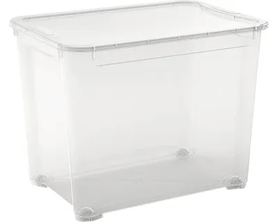 Obrázok produktu pre KIS T Box XL, Odkladacia schránka, Priehľadná, Obdĺžnikový, Plast, Jednofarebné, Vnútorný, Vonkajší