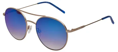 Produktbild von DKNY Damen-Sonnenbrille im Pilotenstil aus Metall DK305S
