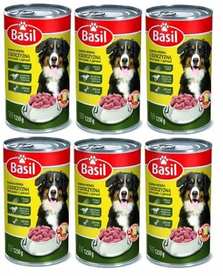 Obrázek produktu pro Basil mokré krmivo 1250g se zvěřinou 6ks.