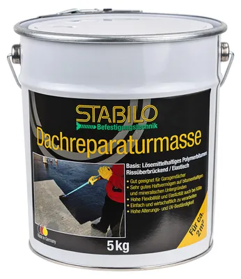 Produktbild von Stabilo Dachreparaturmasse 5 kg Dachschutz Giessmasse, Dach-Dichtmasse