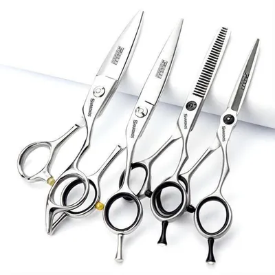 Obrázok produktu pre Sada 4 nožníc Haarschere, 5,5/6 palcov, určená pre kaderníkov