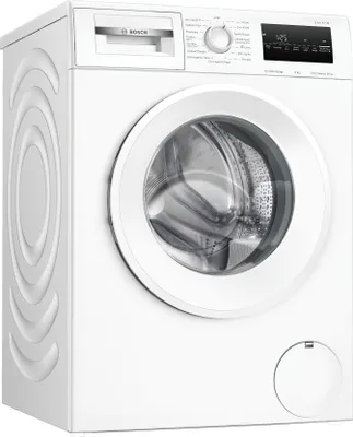 Image de Lave-linge hublot BOSCH Serie 4 WAN2827UFR, 8 kg, 1400 trs/min, , Vapeur, L60cm, Blanc