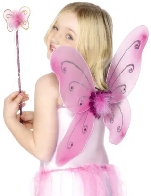 Produktbild von Max Bersinger 821-90-120, Maskenkostüm, Kind, Weiblich, Magic, Fee, Pink