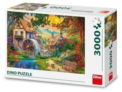 Immagine prodotto di Puzzle Dino: Il pittoresco mulino, 3000 pezzi