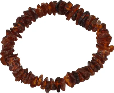 Produktbild von Steuer Modeschmuck Armband ohne 19cm braun Bernstein 445060027
