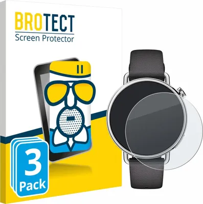Produktbild von 3x BROTECT Entspiegelungs Schutzglas für Xiaomi Watch S4 (41 mm) Schutzfolie Panzer Folie Glas Display Schutz matt