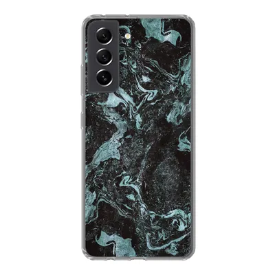 Produktbild von MuchoWow® Handyhülle Schutzhülle Hülle für Samsung Galaxy S21 FE Marmor - Naturstein - Luxus Silikon Softcase Handy Hülle - Mobiltelefonhülle