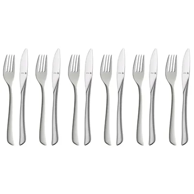 Zdjęcie produktu dla WMF Virginia Dessertbesteck-Set, 12-teilig, Cromargan protect® 3201112834 4000530644190