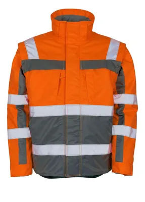 Produktbild von Mascot Winterjacke Safe Compete 09335, Farbe:hi-vis orange/anthrazit, Größe:L