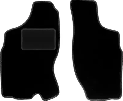 Immagine prodotto di Wielganizator tappetini auto velours anteriori adatto per Nissan Terrano II (1993-2005, SUV) neri, set 2 pz, con fissaggi