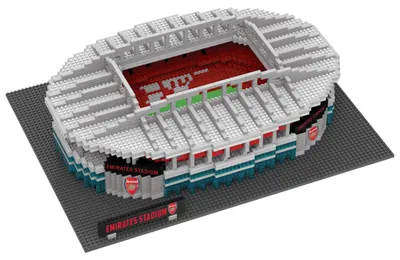 Productafbeelding van FOCO BRXLZ 3D-bouwset, model: voetbalstadion, constructiespeelgoed, PZEP3DSTADARS, FC A