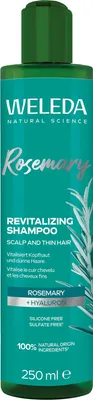 Produktbild von Weleda Rosmarin Revitalising Shampoo 250ml, 250 ml, Shampoo, Nicht-professionell, Unisex, Alle Haare, Dünnes Haar, Alle Farben