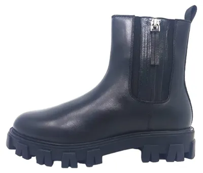Produktbild von Copenhagen Shoes Katy Kinderschuhe Mädchen Stiefel Reißverschluss Schwarz, Schuhgröße:39 EU